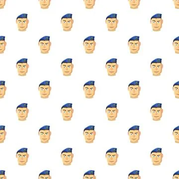 Paratrooper pattern Illustration