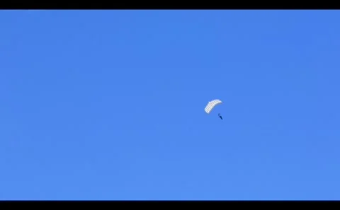 Paratrooper Training of the Self-Defense Forces Video stock 333184046
