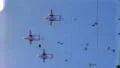 Paratroopers JUMP PLANE PARACHUTES Chutes 1960s Vintage Film Home Movie 5922 HD Footage