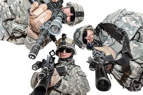 Paratroopers Stock Photos
