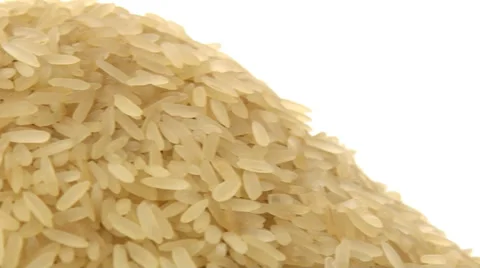Parboiled rice pan 3 스톡 동영상 32744293