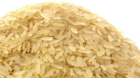 Parboiled rice vertical pan 2 스톡 동영상 32744312