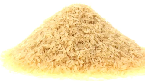 Parboiled rice vertical pan Stock Footage 32744317