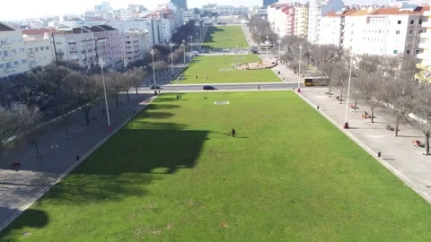 Parc Alameda - Lisbonne Video stock 230911295