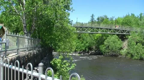 Parc des Chutes Stock Footage 21822335