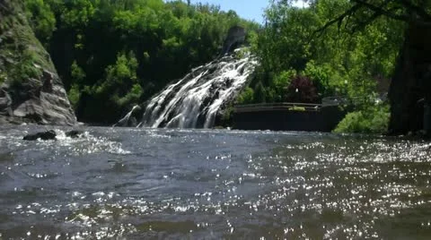 Parc des Chutes Stock Footage 21828446