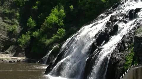 Parc des Chutes Stock Footage 21830834