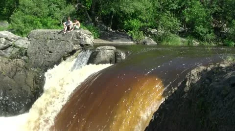 PARC DES CHUTES Stock Footage 21931859