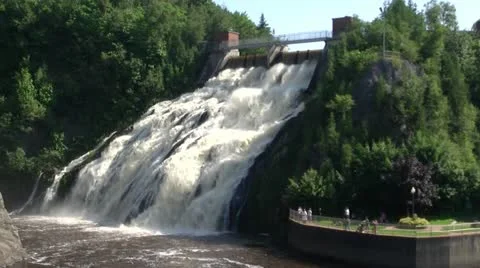 PARC DES CHUTES Stock Footage 21932999