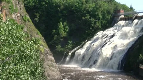 PARC DES CHUTES Stock Footage 21934490