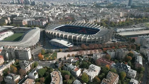 Parc des Princes, PSG Stadium Tour in Pa... | Stock Video | Pond5