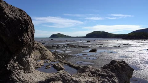 Parc Du Bic in Quebec Stock Footage 143166046