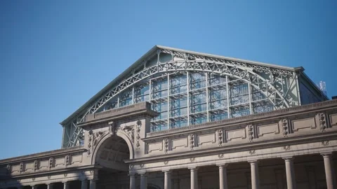 Parc du Cinquantenaire Architecture Brussels Belgium Stock Footage 340558233