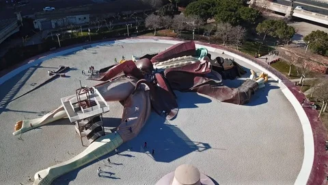 Parc Gulliver Stock Footage 88284083