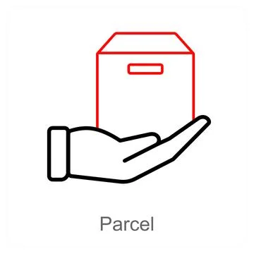 Parcel and ecommerce icon concept イラスト素材
