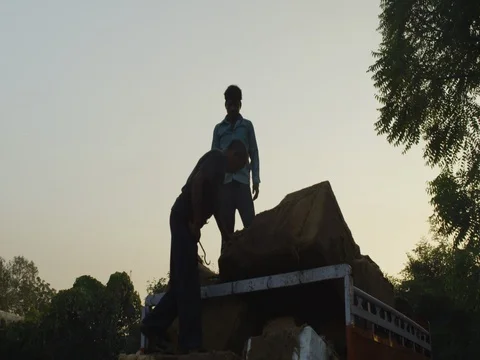 Parcel and Packaging Center at New Delhi Railway Station Stock Footage 73000607