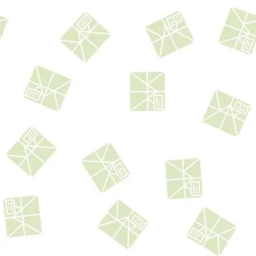 Parcel box glyph seamless pattern 스톡 일러스트