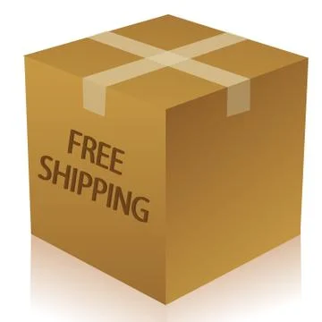 Parcel box 스톡 일러스트