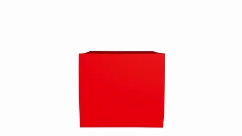 Parcel box self delivery with a walking loop Stock Footage 110742290