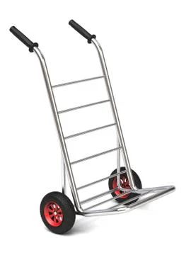 Parcel cart Stock Illustration