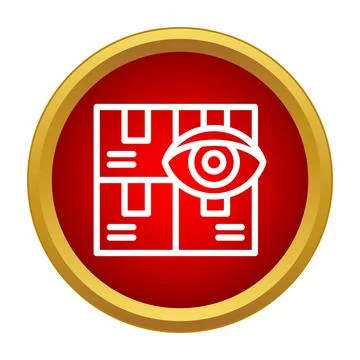 Parcel delivery tracking and shipment inspection icon Stock Illustration