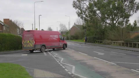 Parcel force delivery van. Hull.UK 8.5.2026 Vidéo 329418426