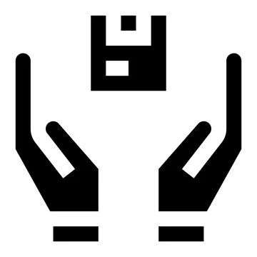 Parcel Handling Vector Icon Design Illustration 库存插图