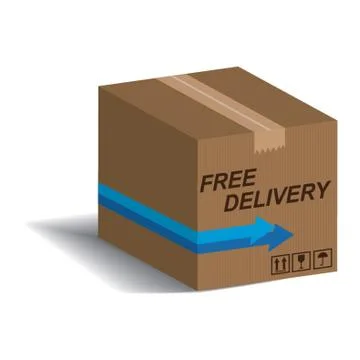 Parcel Stock Illustration