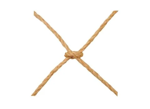 Parcel knot wrapping Stock Photos