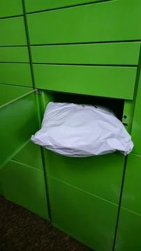 Parcel locker Stock Photos