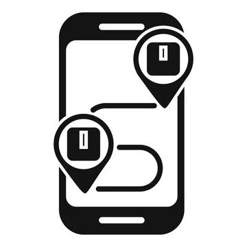 Parcel online tracking icon simple vector. Fast shipping Illustrazione stock