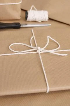 Parcel Packing Stock Photos