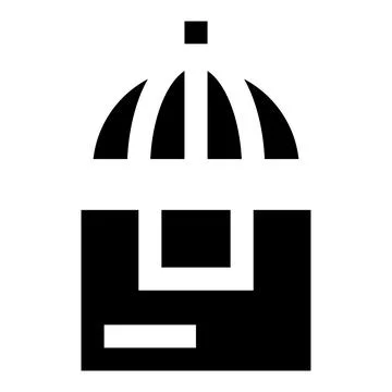 Parcel Protection Vector Icon Design Illustration イラスト素材