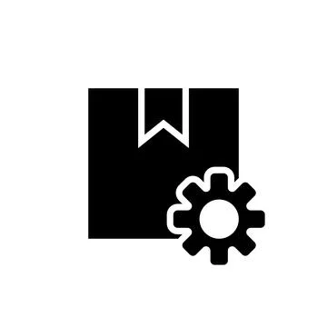 Parcel setup and symbol vector. Vector illustration. 스톡 일러스트