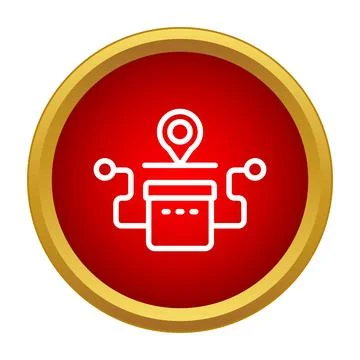 Parcel tracking displaying delivery status and location 스톡 일러스트