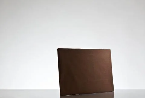 Parcels wrapped up in brown papper Stock Photos