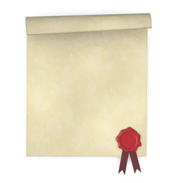 Parchment Stock Illustration