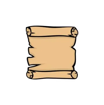 Parchment inscription vector Illustrazione stock