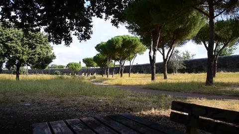 Parco degli Acquedotti Stock Footage 92092107
