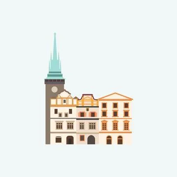 Pardubice. Czech Republic. Stock Illustration