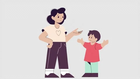 Parent and Child Stock Footage 328704036