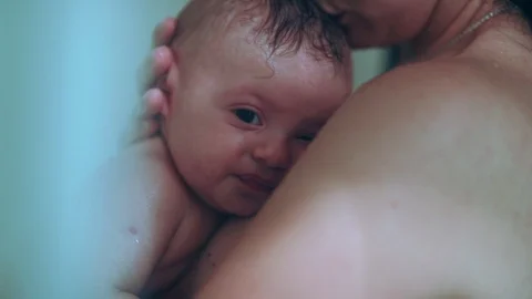 Mom In Shower Stock Videos – Royalty-Free HD & 4K Videos