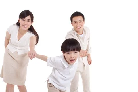Parent-child interaction Stock Photos