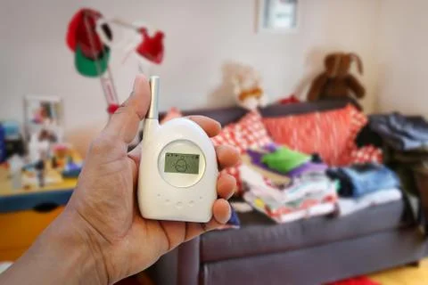 Parent has no time to clean up the house because of baby Stock Photos
