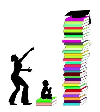 Parental Academic Expectations Stock Illustration