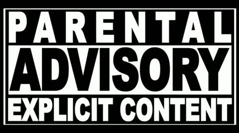 Parental Advisory Stock Footage 12105568