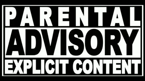 Parental Advisory Stock Footage 12105799