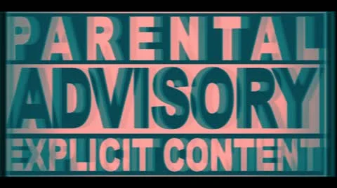 Parental Advisory Stock Footage 12106702