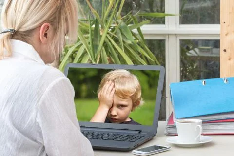 Parental communication concept Stock Photos