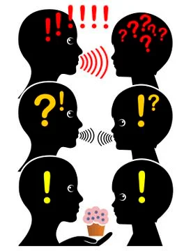 Parental Communication Styles Stock Illustration